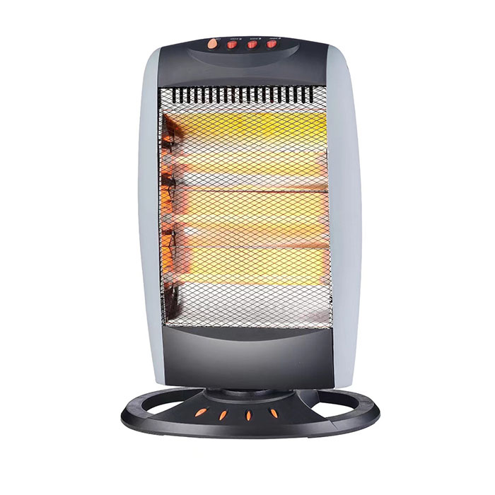 Oscillerende home halogeenverwarming 1200W 3 modi