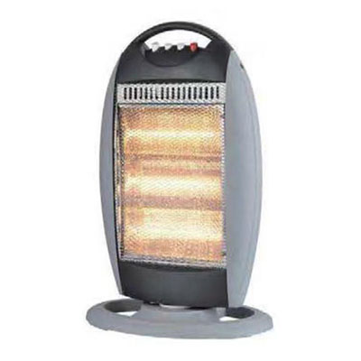Oscillerende home halogeenverwarming 1200W met handvat
