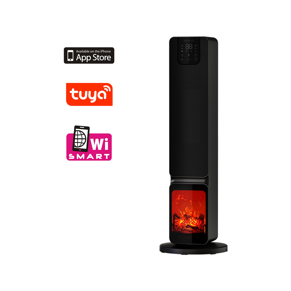 Wifi Smart Heater 3D-vlam met digitaal display